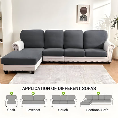 Stretchy Sofa Slipcover with Padded Cushion Protection