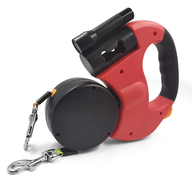 Safe Reflective LED Dog Leash for Small Pets - Hehif