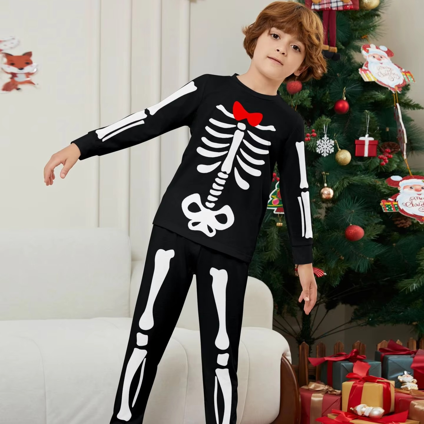 Spooky Fun Family PJs for Halloween Nights