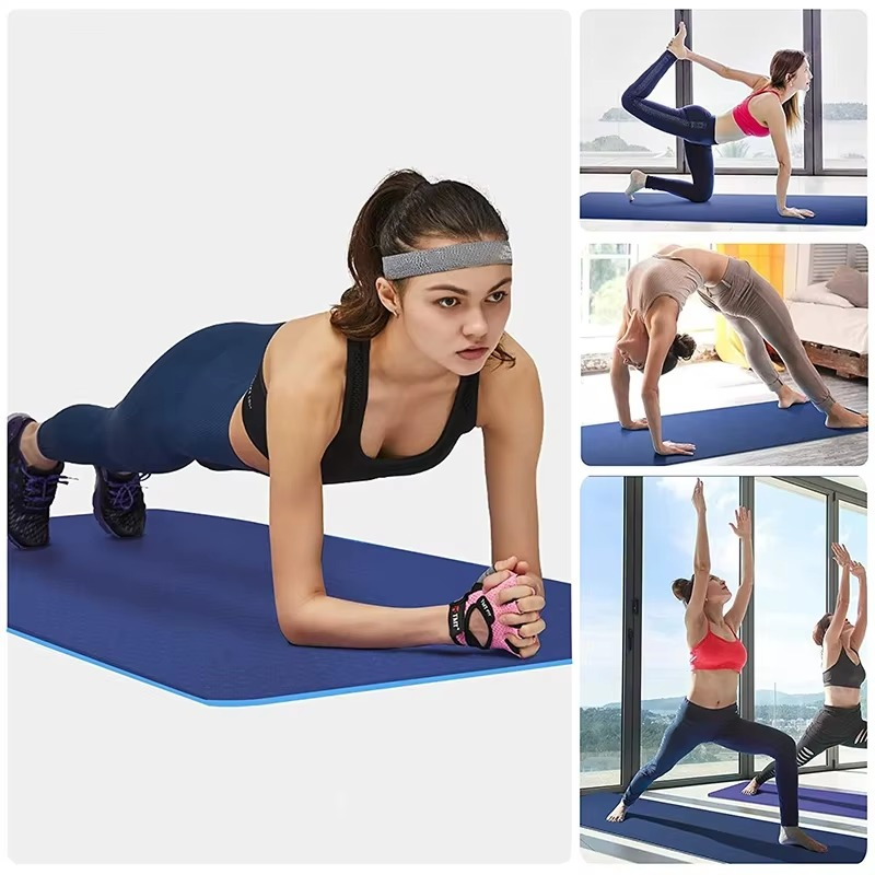 Premium Non Slip Yoga Mat for Fitness and Pilates Exercises