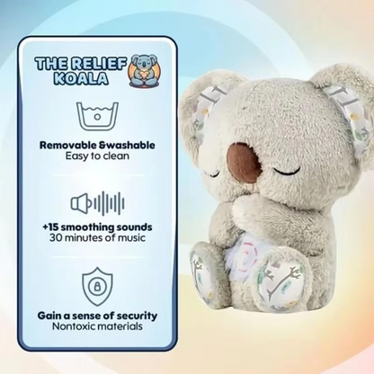 Soft Koala Nightlight Plush Toy with Calming Sounds
