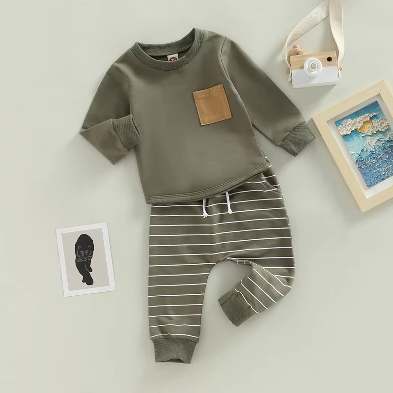 Kids Boys 2 Piece Fall Clothing Set