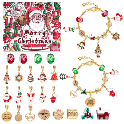 Fun Countdown Advent Calendar Jewelry Gift Set