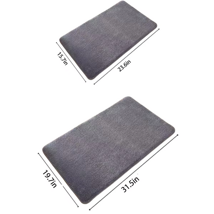 Soft Plush Non-Slip Coral Bath Rug