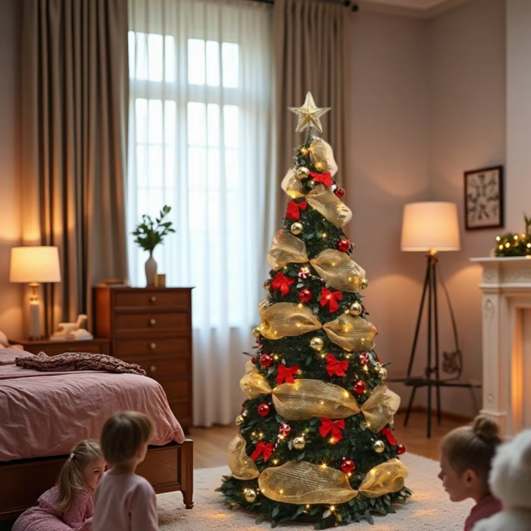 Collapsible Festive Foldable Christmas Tree