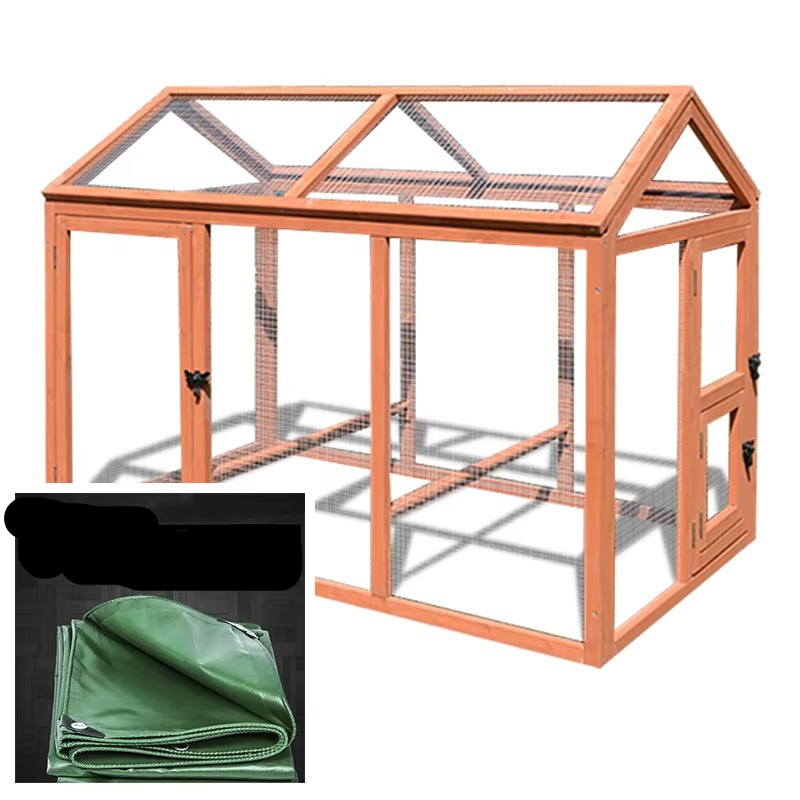 Durable Wooden Animal Shed for Inside and Outside