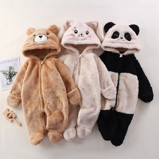 Warm Cute Baby Onesie for Cold Weather - Hehif