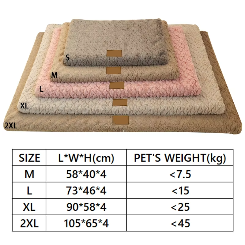 Comfortable Pet Bed with Plush Removable Cover