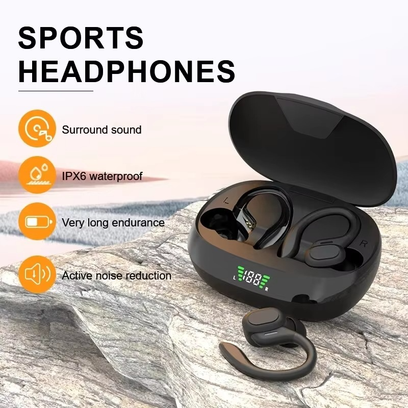 Wireless Sports Earbuds with Microphone and Stereo Sound