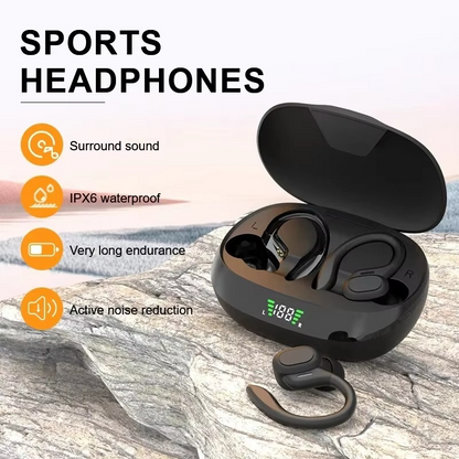 Wireless Sports Earbuds with Microphone and Stereo Sound