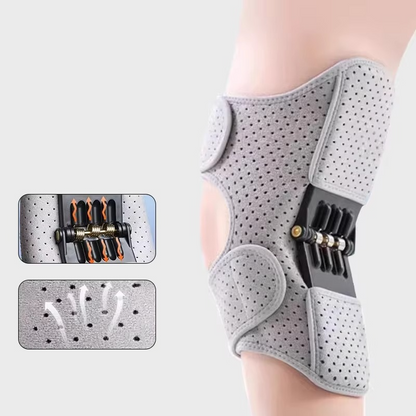 Flexible Knee Support Wrap with Enhanced Stability Springs