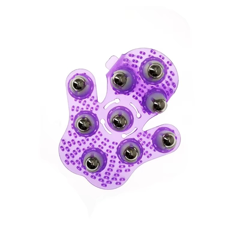 Gentle Exfoliating Massage Glove for Sore Muscles Relief