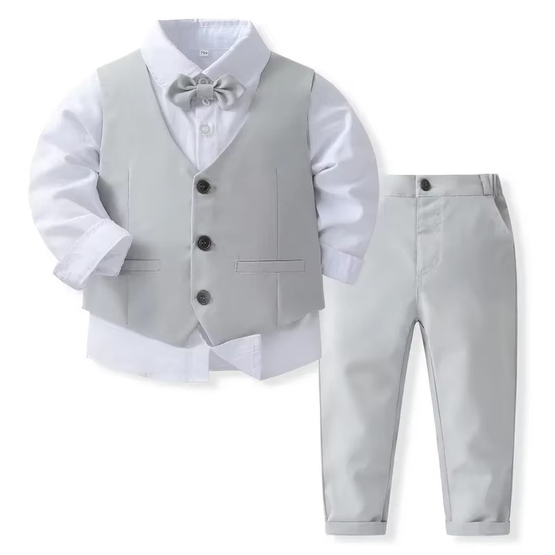 Classic Boys Suit Set for Little Boys and Toddlers