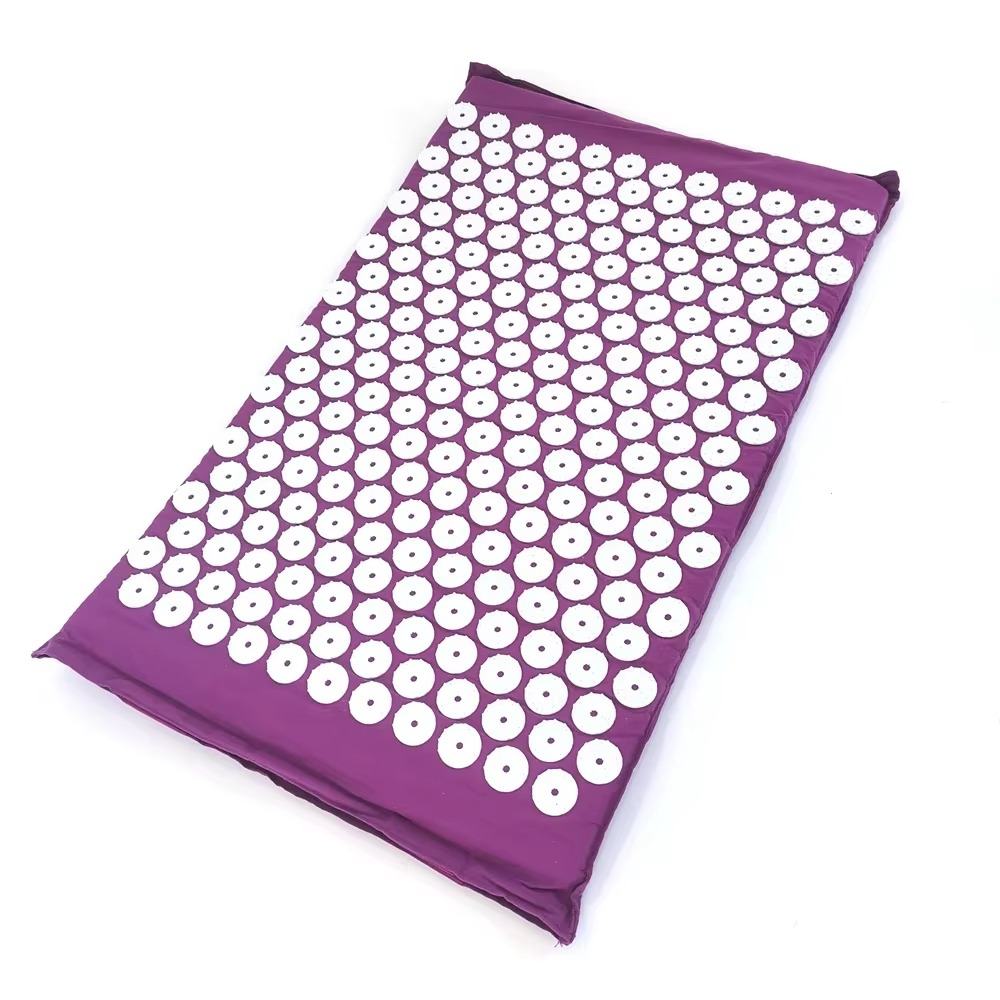 Relaxing Foam Massage Mat and Pillow Set for Back Pain Relief