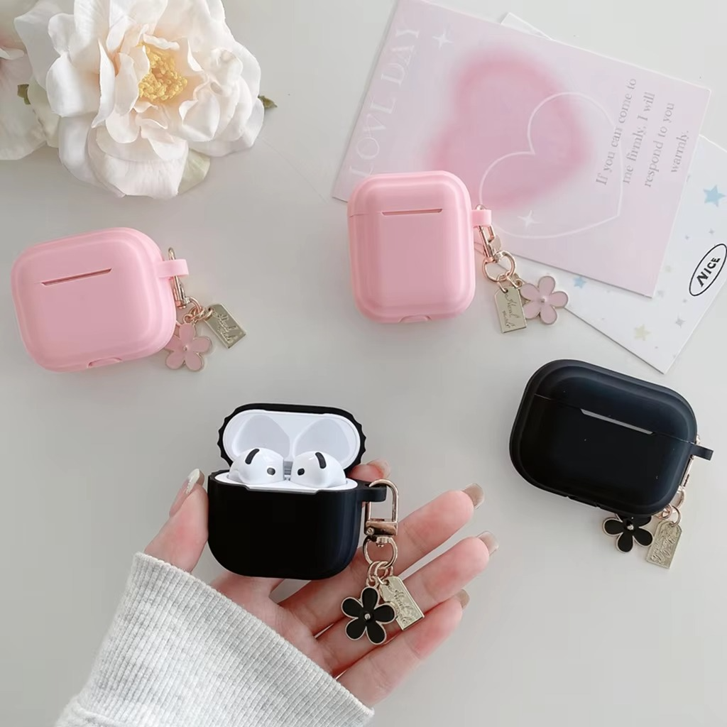 Soft Floral Protective AirPods Case Cover