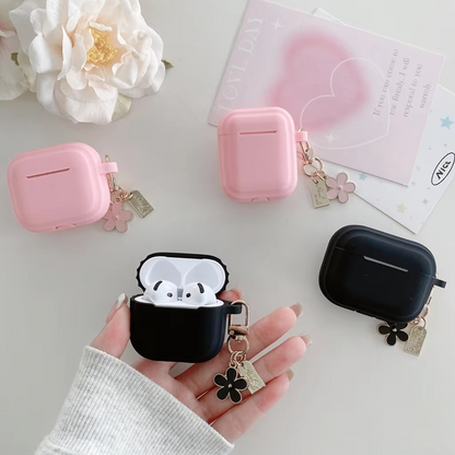 Soft Floral Protective AirPods Case Cover