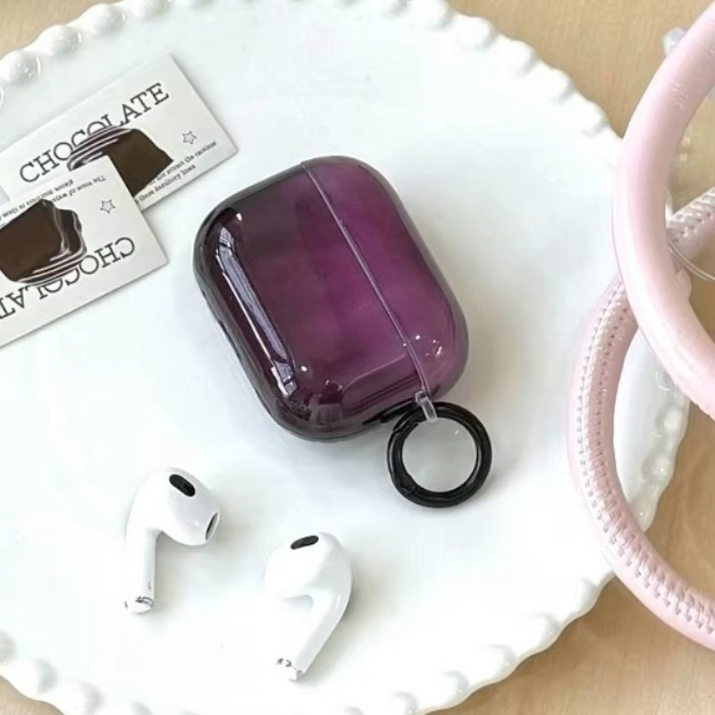Vintage Purple Shockproof AirPods Cover - Hehif