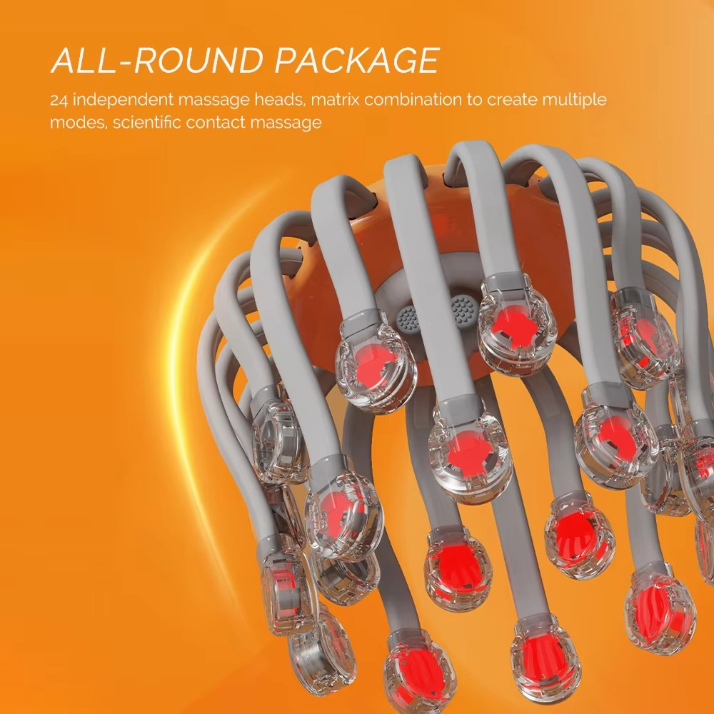 Advanced 5-Speed Electronic Head Massager