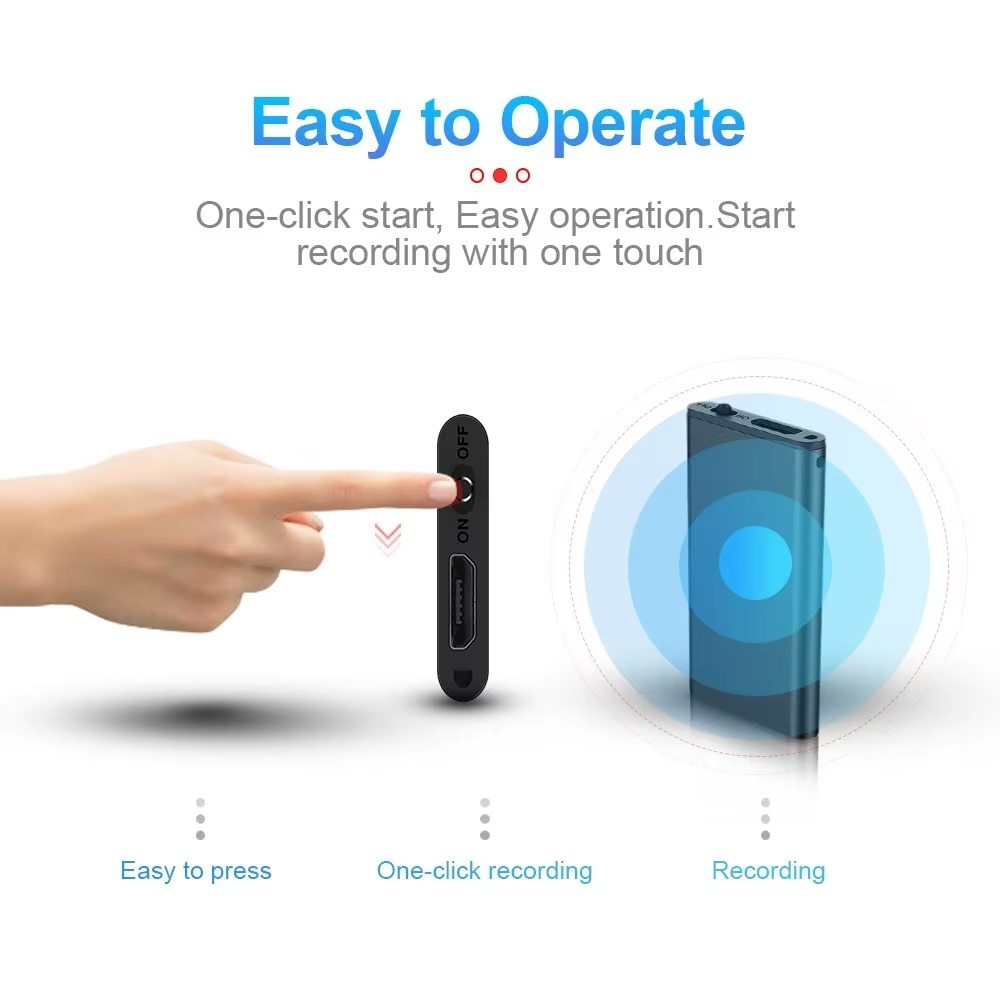 Portable Digital Voice Recorder & Music Player