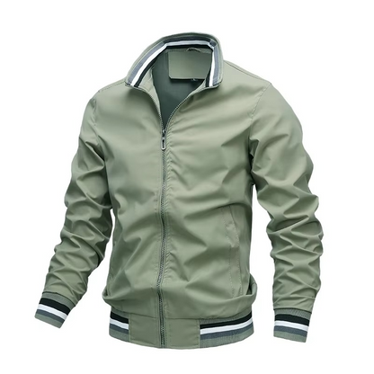 Men's Lightweight Zip Up Windbreaker Jacket