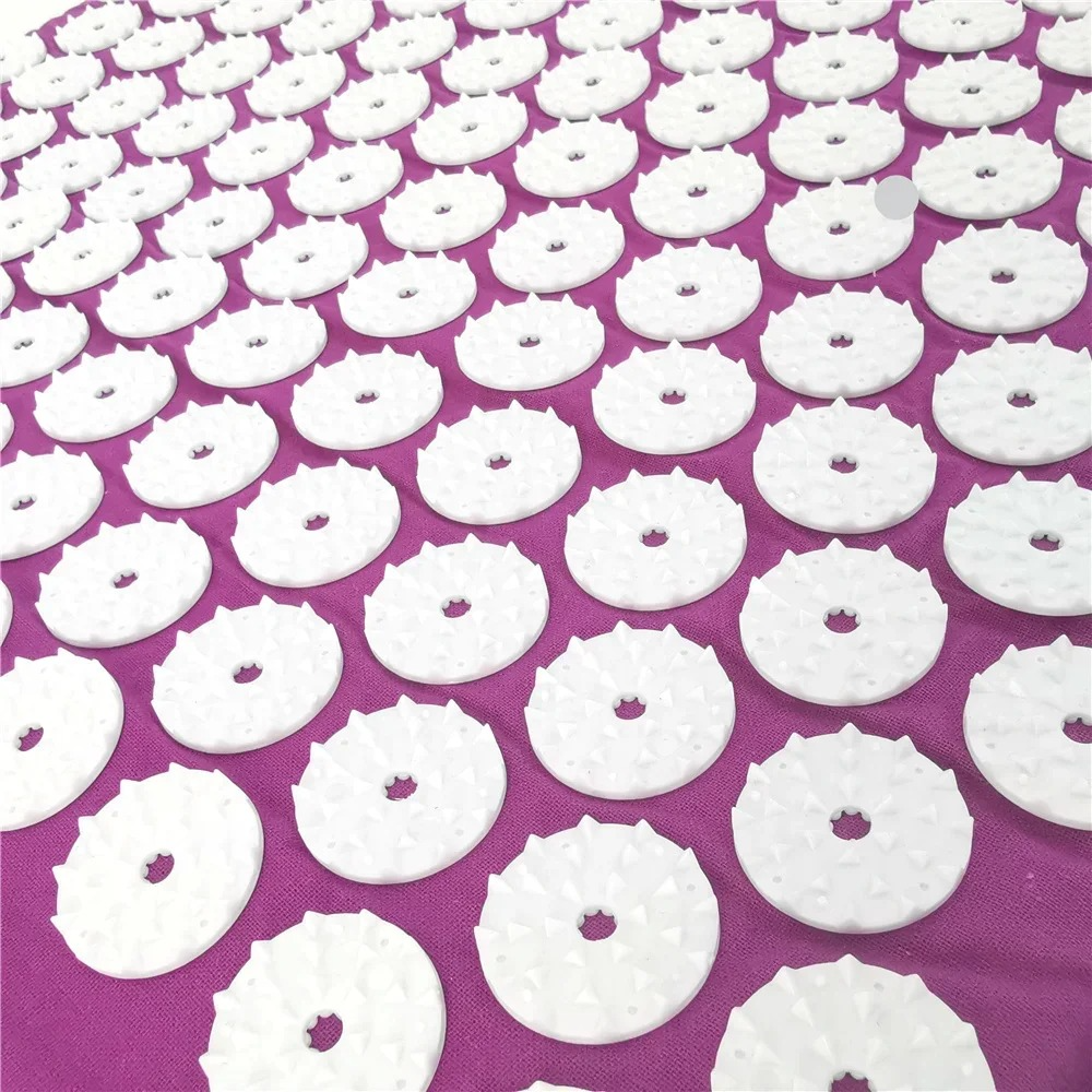 Relaxing Foam Massage Mat and Pillow Set for Back Pain Relief