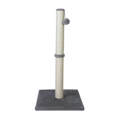 Natural Fiber Cat Tower with Hanging Toy - Hehif