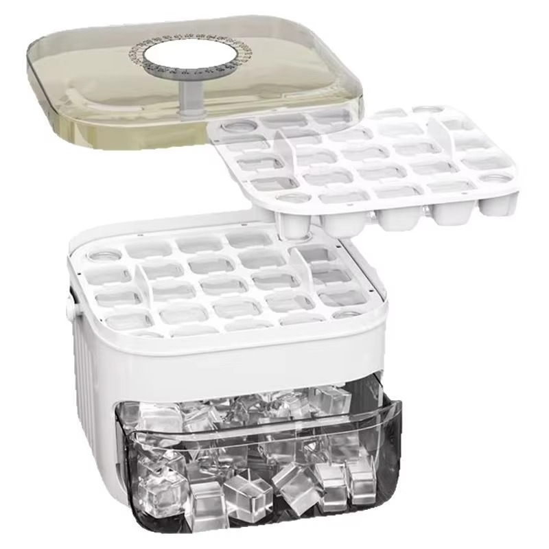 Big 50-Cube Ice Tray with Simple Release Lid