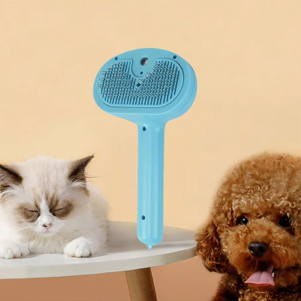 Pet Grooming Shedding Brush for Cats and Dogs
