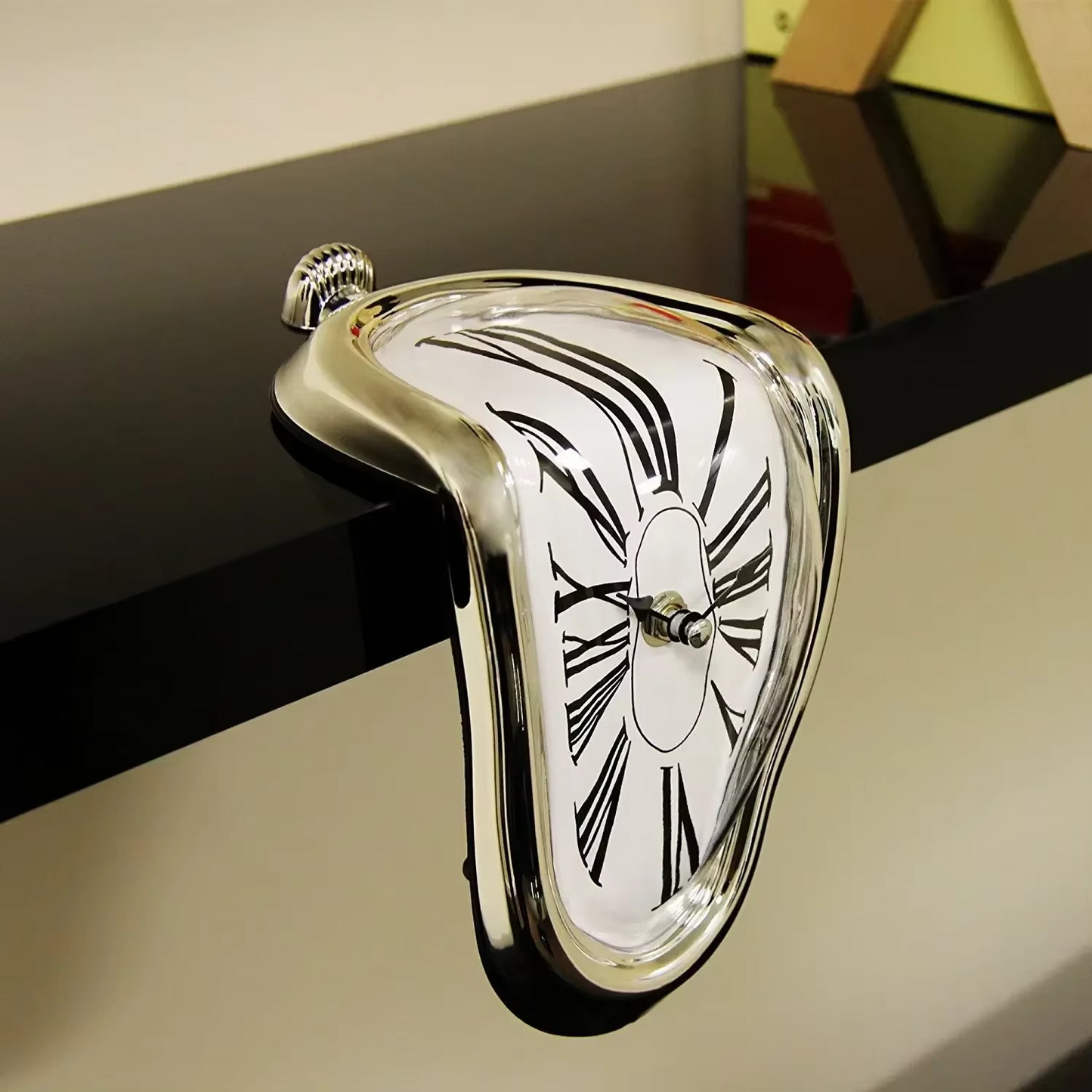 Unique Melted Wall Clock - Modern Art Home Decor