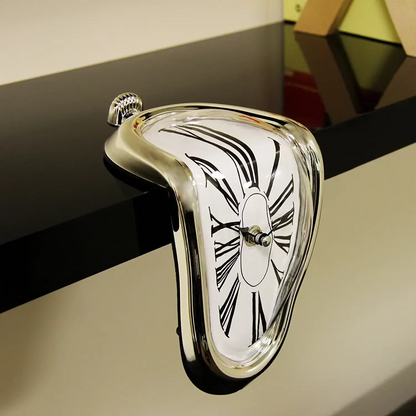 Unique Melted Wall Clock - Modern Art Home Decor