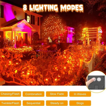 Bright Outdoor Solar Powered Garden Lights - Copper