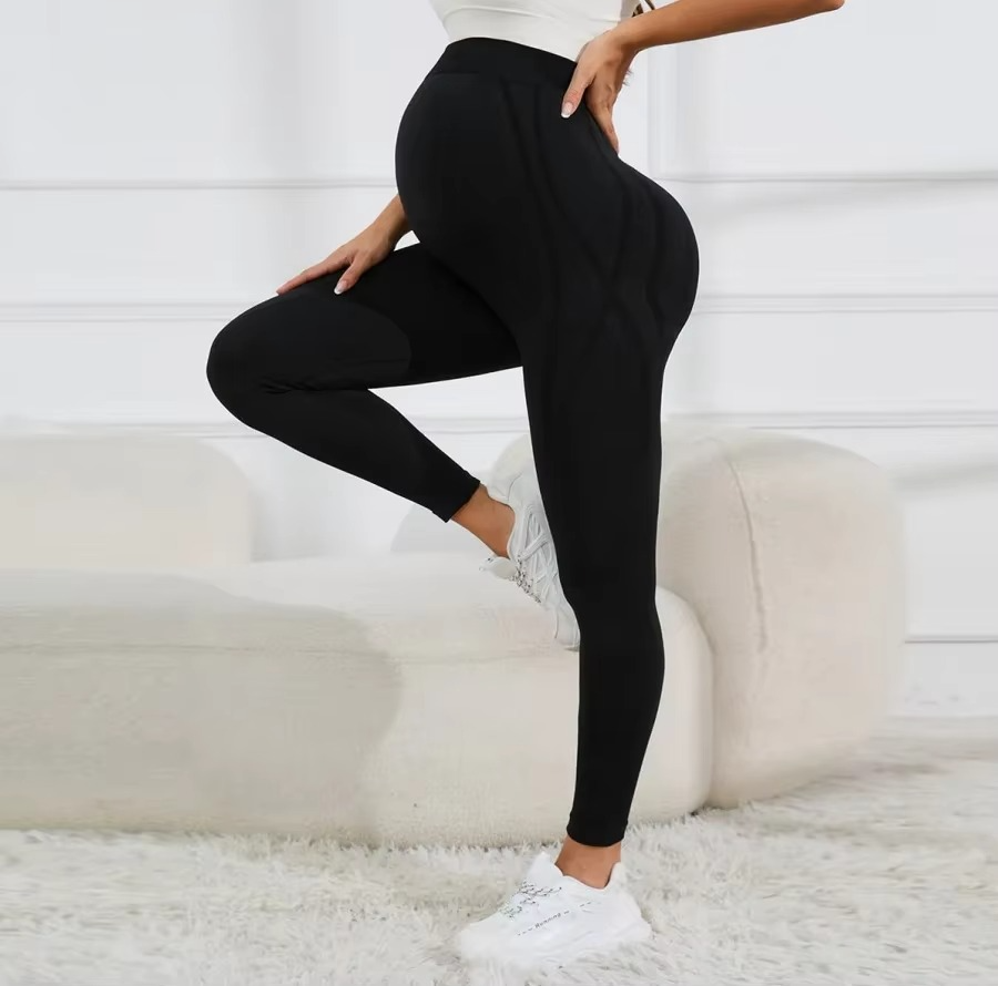 Comfortable Pregnancy Full Length Stretch Leggings