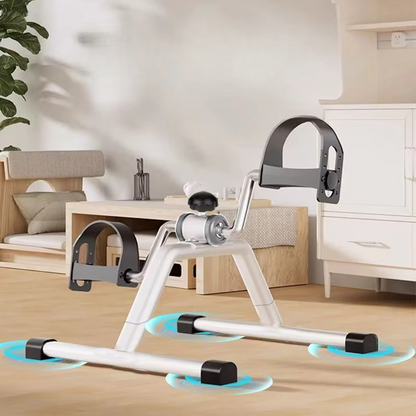 Space Saving Home Fitness Pedal Exerciser for Arms Legs