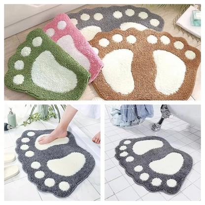 Soft Plush Bathroom Rug, Absorbent and Slip Resistant