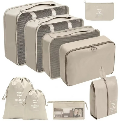 Compact Packing Cubes for Travel and Closet Organization