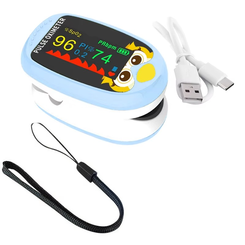 Kids Finger Pulse Oximeter, Fitness Tracker Monitor