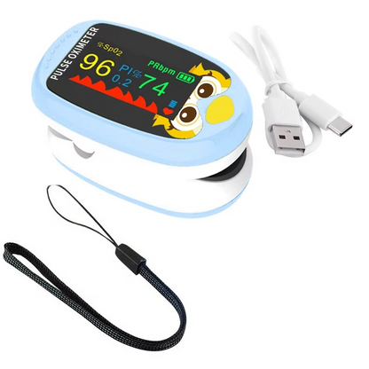 Kids Finger Pulse Oximeter, Fitness Tracker Monitor