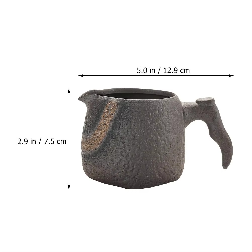 Classic Porcelain Tea Infuser Mug Antique Style Home Decor