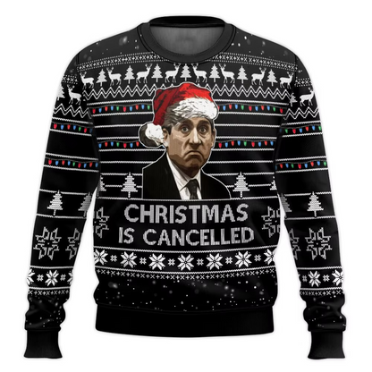 Cozy Holiday Oversized Sweatshirt for Men Women