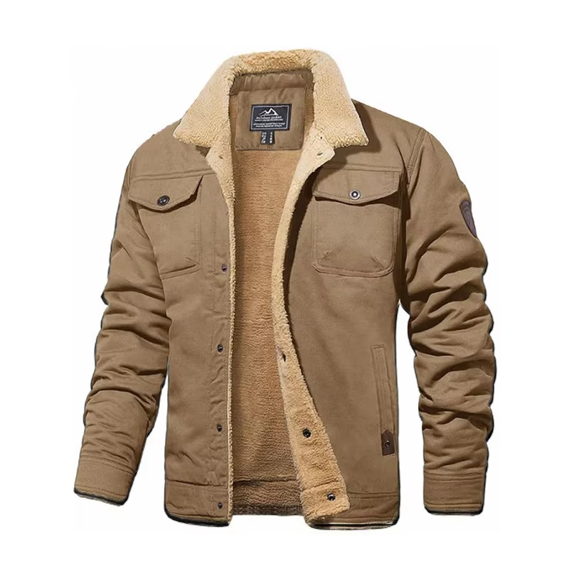 Men's Classic Padded Coat - Waterproof, Warm, Everyday Wear