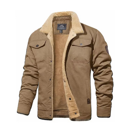 Men's Classic Padded Coat - Waterproof, Warm, Everyday Wear