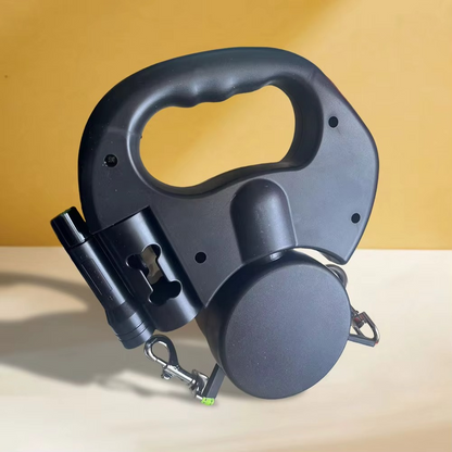 Comfortable Double Dog Leash with LED Night Light