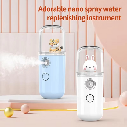 Compact Travel Face Steamer for Hydrating Skin