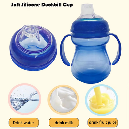 Spill-Proof Sippy Cup with Comfort Grip Handles