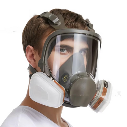 Premium Full Face Gas Mask with Fog Resistant Protection