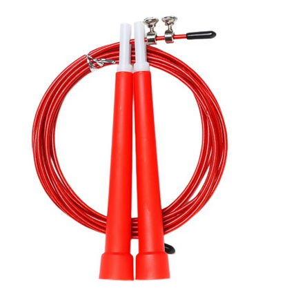 High Speed Jump Rope with Metal Cable for Home Gym