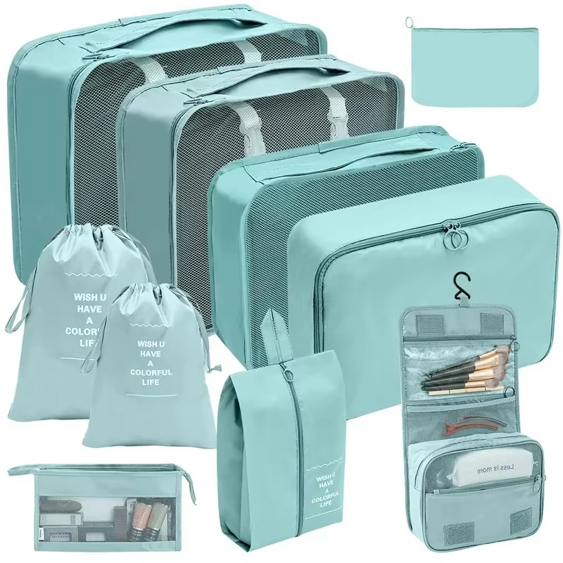 Compact Packing Cubes for Travel and Closet Organization