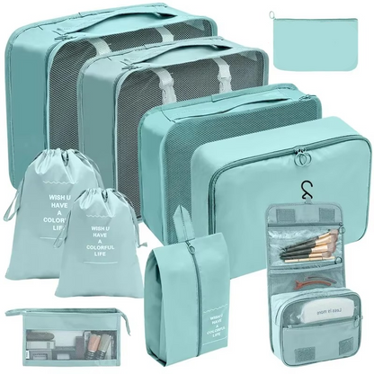 Compact Packing Cubes for Travel and Closet Organization