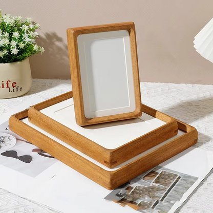Natural Wooden Dark Brown Picture Frame