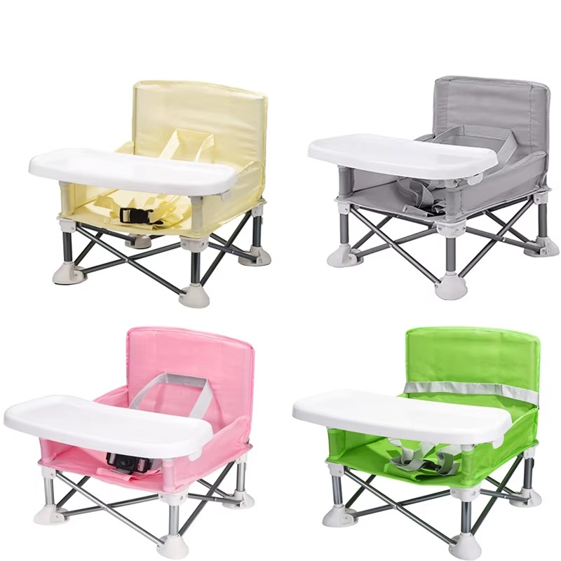 Compact Foldable Baby Dining Booster Seat - Hehif